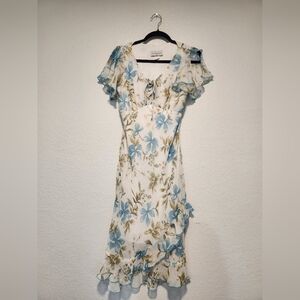 Floral Ruffle Dress